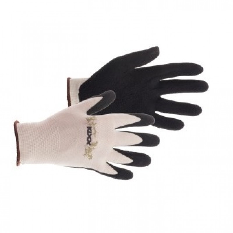 Kixx handschoenen Bamboo/Latex Leaves maat 8 Kixx handschoenen Bamboo/Latex Leaves maat 8