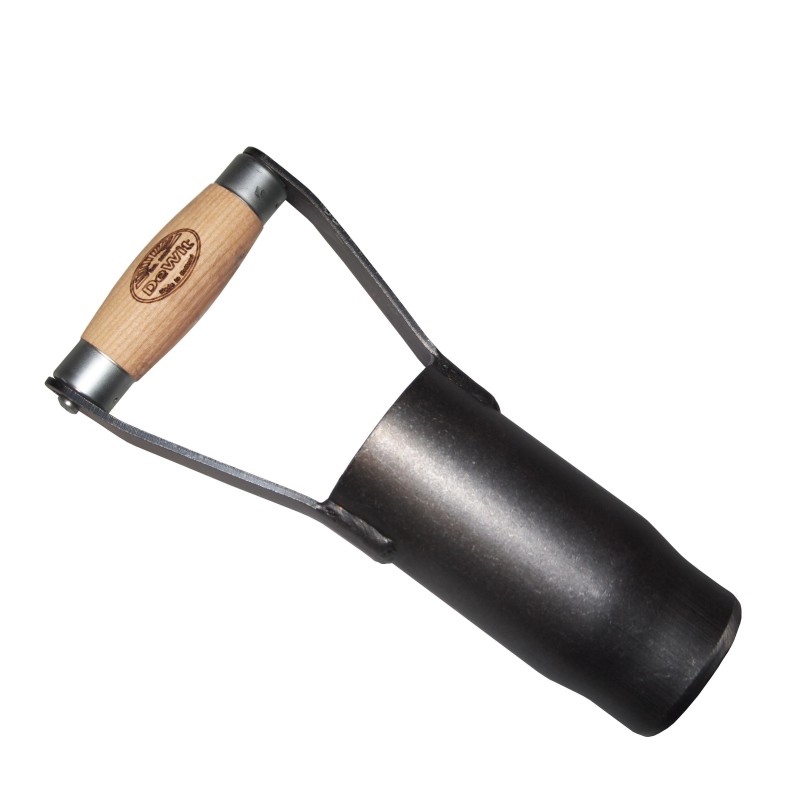 De Wit, bollenplanter 60 mm met houten handgreep De Wit, bollenplanter 60 mm met houten handgreep