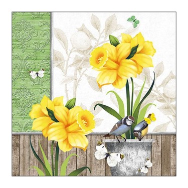 Napkin 33 Sunny Spring FSC Mix