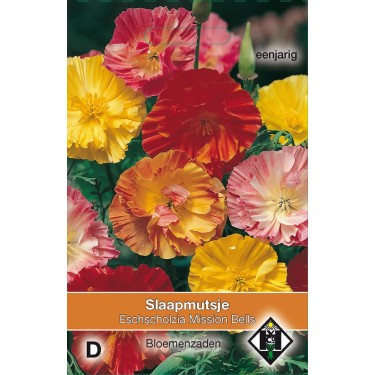 Eschscholzia californica 'Mission Bells' -zaden-