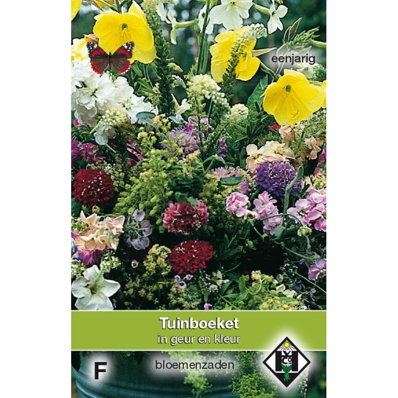 Tuinboeket in geur en kleur -zaden- Tuinboeket in geur en kleur -zaden-