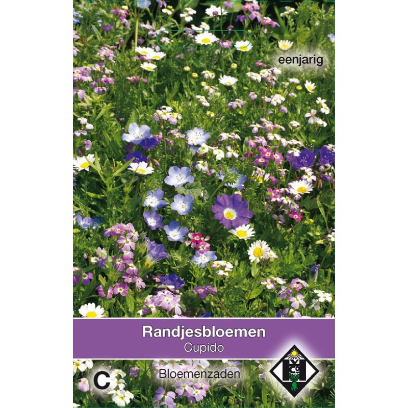 Cupido randjesbloemenmengsel -zaden- Cupido randjesbloemenmengsel -zaden-