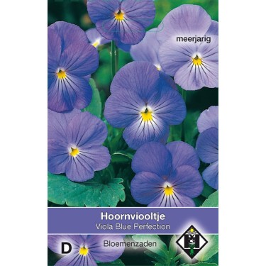 Viola cornuta 'Blue Perfection' -zaden-