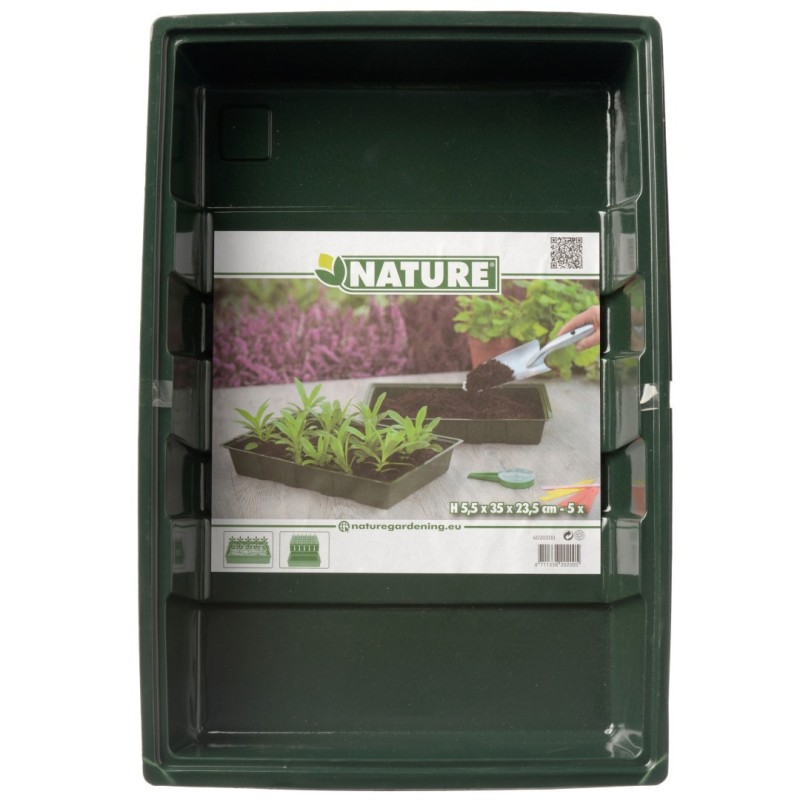 Kweekbak groen 35x23,5cm (5 st.) Kweekbak groen 35x23,5cm (5 st.)