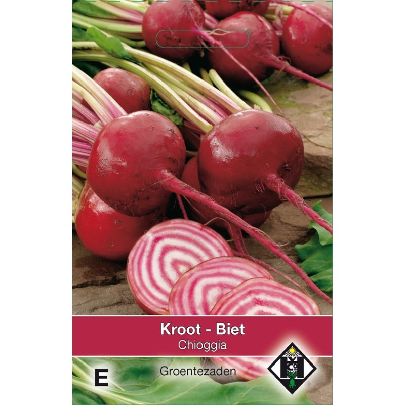 Biet - Kroot, Beta vulgaris 'Chioggia' -zaden- Biet - Kroot, Beta vulgaris 'Chioggia' -zaden-