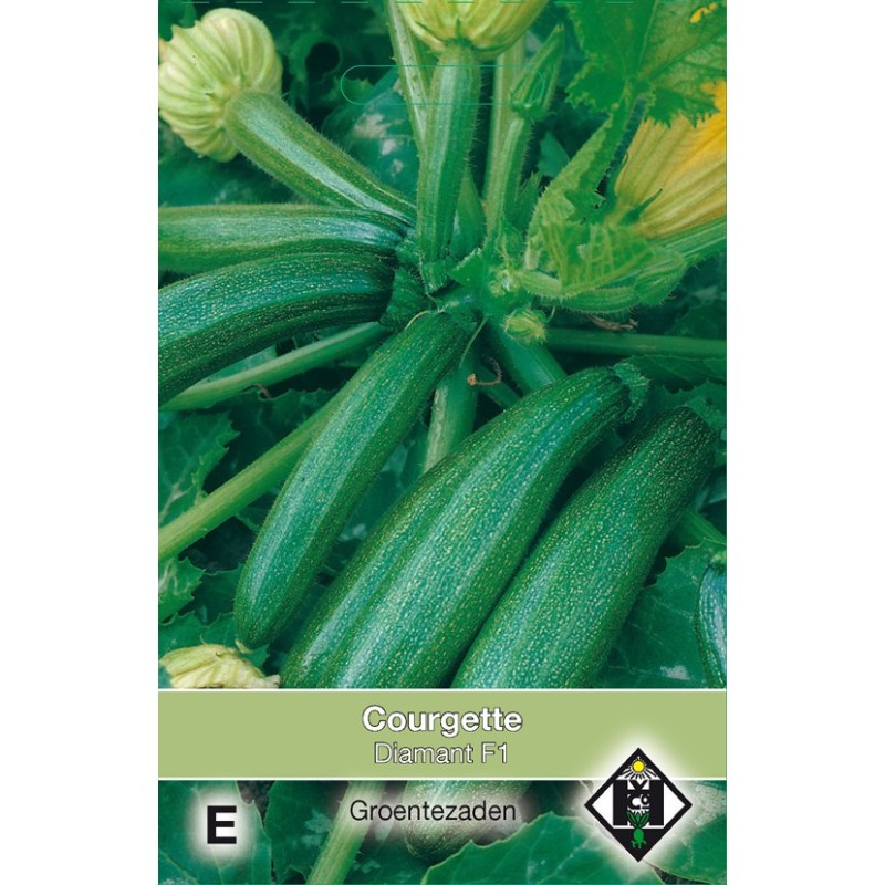 Courgette, Cucurbita pepo 'Diamant F1' -zaden- Courgette, Cucurbita pepo 'Diamant F1' -zaden-