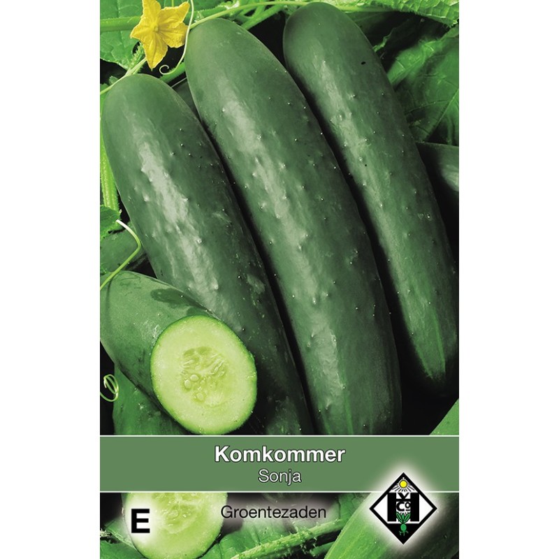 Komkommer, Cucumis sativus Sonja -zaden- Komkommer, Cucumis sativus Sonja -zaden-
