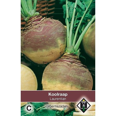 Koolraap, Brassica napus napobrassica 'Laurentian' -zaden-