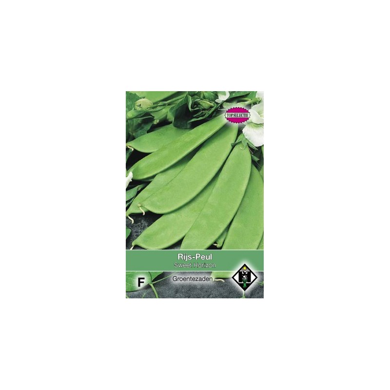 Rijspeul, Pisum sativum 'Sweet Horizon', 50 gr. -zaden- Rijspeul, Pisum sativum 'Sweet Horizon', 50 gr. -zaden-