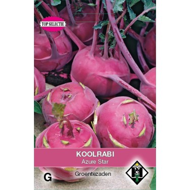 Koolrabi, Brassica oleracea gongylodes 'Azure Star'  -zaden-