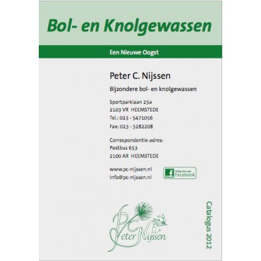 Catalogus Nieuwe Oogst 2012
