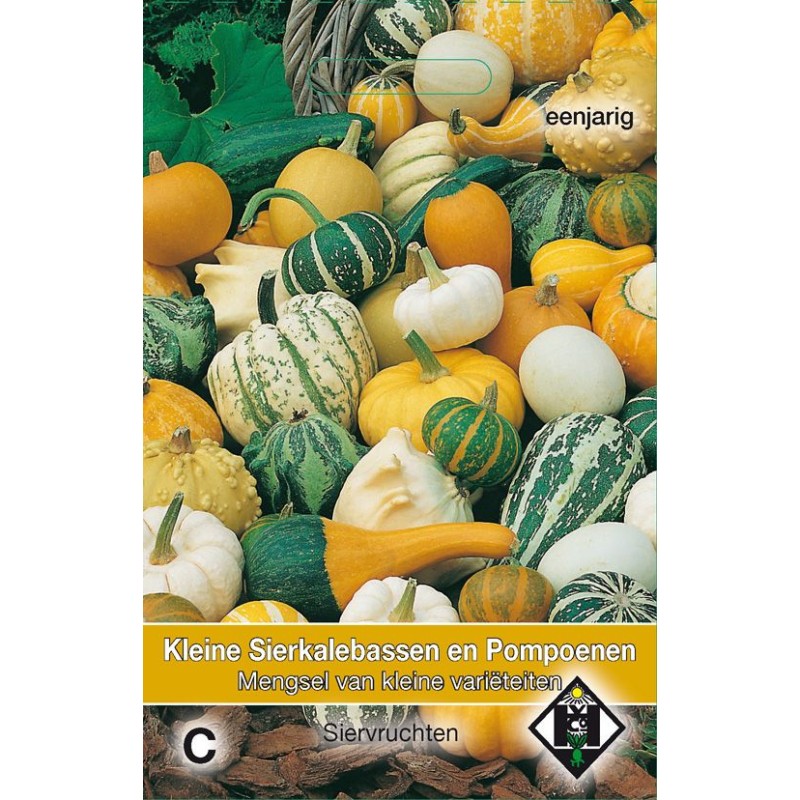 Sierkalebassen en pompoenen mengsel Sierkalebassen en pompoenen mengsel