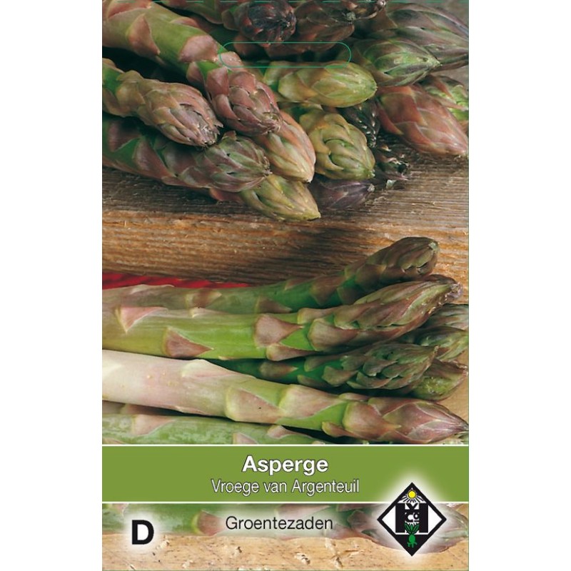Asperge, Asparagus officinalis 'Vroege van Argenteuil' Asperge, Asparagus officinalis 'Vroege van Argenteuil'