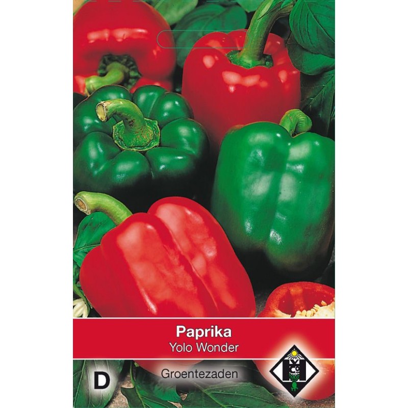 Paprika, Capsicum annuum 'Yolo Wonder' Paprika, Capsicum annuum 'Yolo Wonder'
