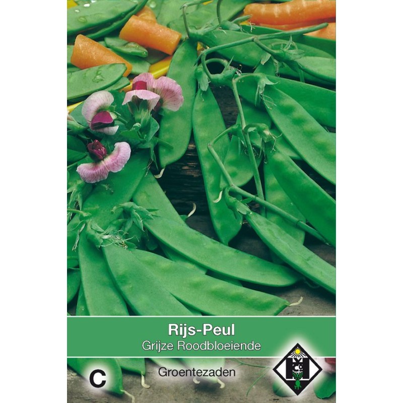 Rijspeul, Pisum sativum 'Grijze Roodbloeiende', 50 gr. Rijspeul, Pisum sativum 'Grijze Roodbloeiende', 50 gr.