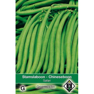 Stamslaboon, Phaseolus vulgaris 'Safari', 30 gr. Stamslaboon, Phaseolus vulgaris 'Safari', 30 gr.